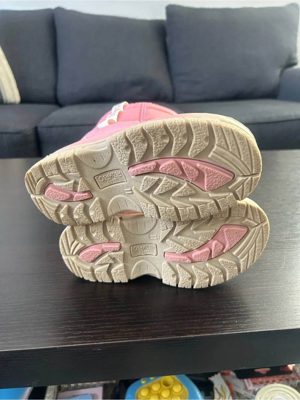 OshKosh B'gosh Pink Insulated Kids Snow Boots